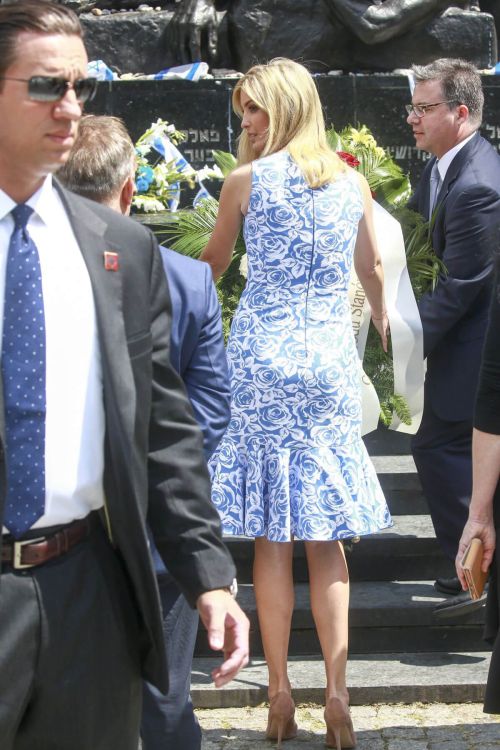 Ivanka Trump Stills at Museum of Polish Jews in Warsaw 2