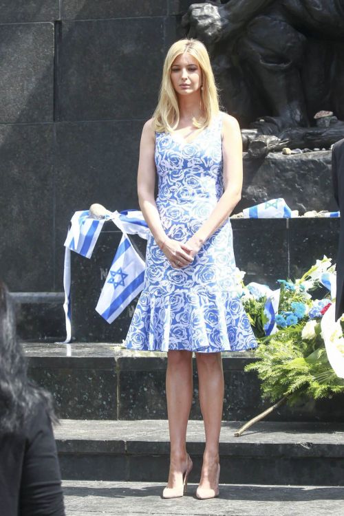 Ivanka Trump Stills at Museum of Polish Jews in Warsaw 3