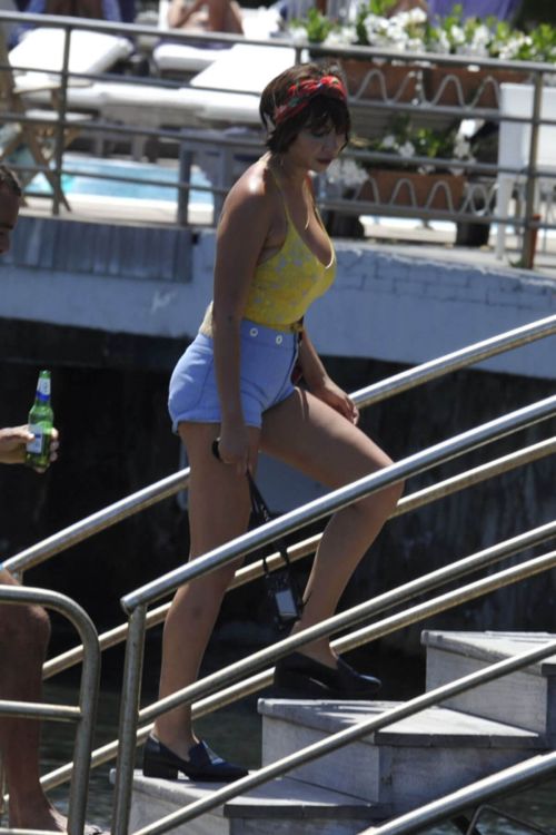 Jackie Cruz Stills in Swimsuit at Hotel Regina in Cannes 6