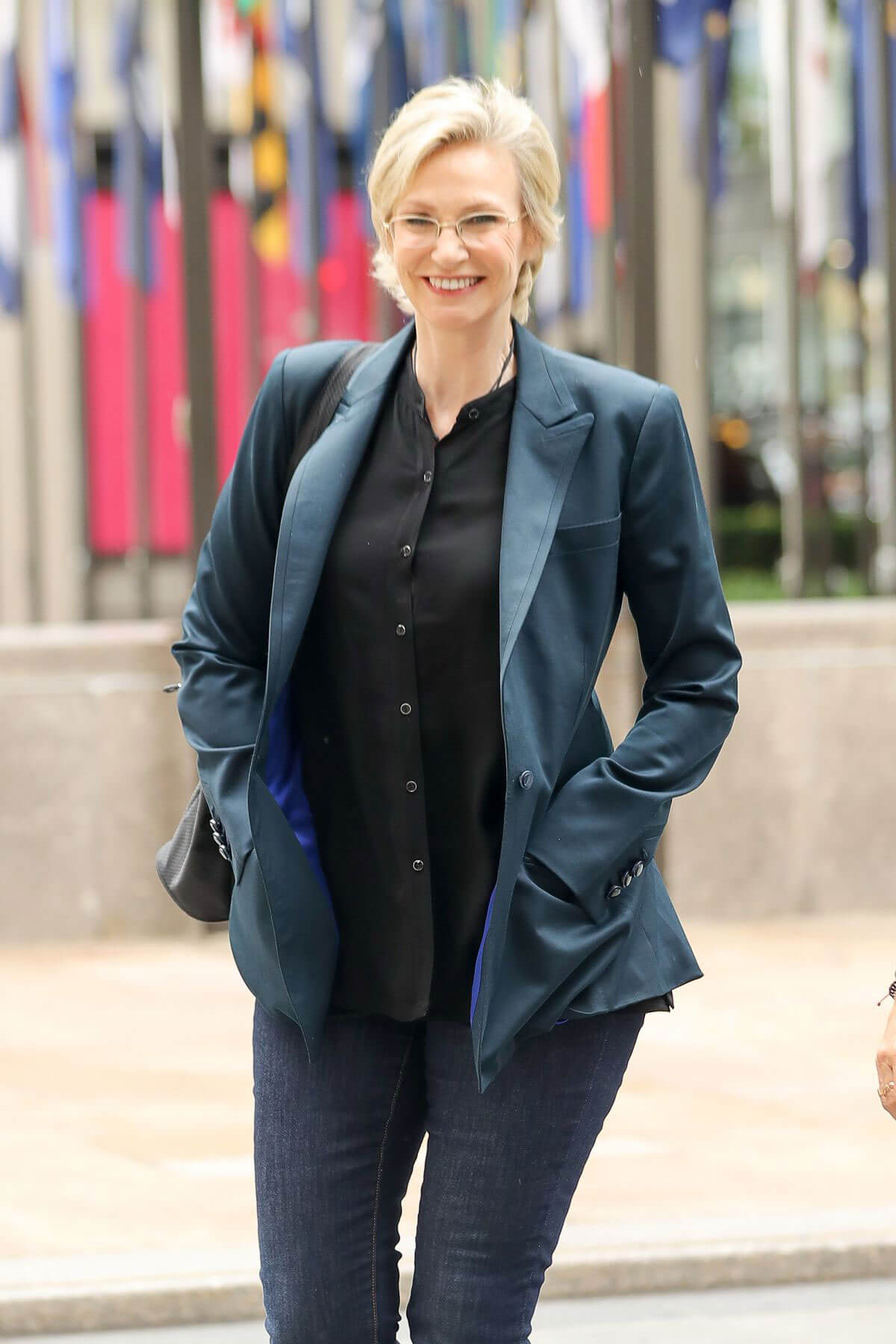 Jane Lynch Stills Out and About in New York