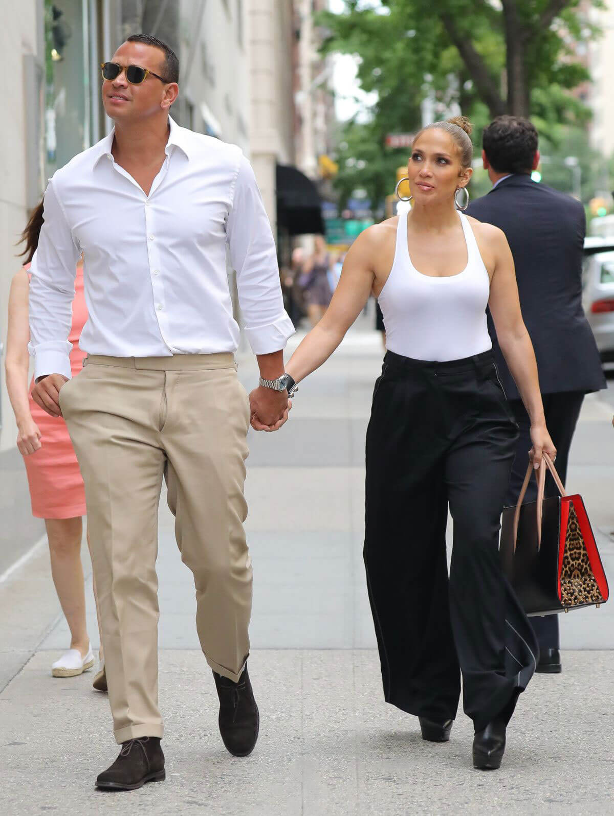 Jennifer Lopez and Alex Rodriguez Stills at Kappo Masa Restaurant in NewYork