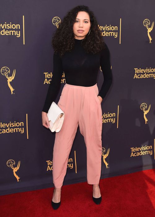 Jurnee Smollett Stills at Words Plus Music Celebration in Los Angeles 2