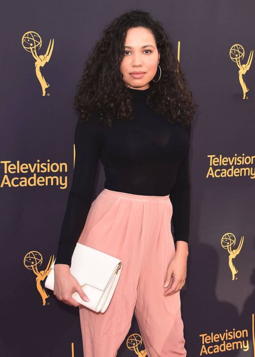 Jurnee Smollett Stills at Words Plus Music Celebration in Los Angeles 6
