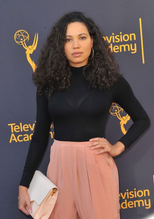 Jurnee Smollett Stills at Words Plus Music Celebration in Los Angeles 9