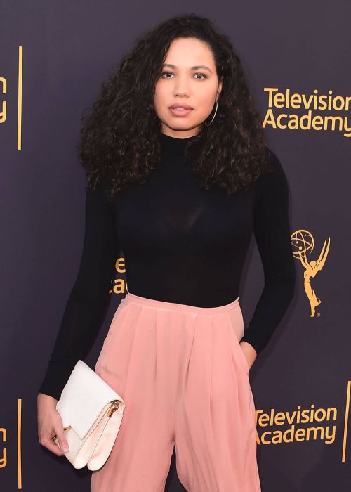 Jurnee Smollett Stills at Words Plus Music Celebration in Los Angeles 12