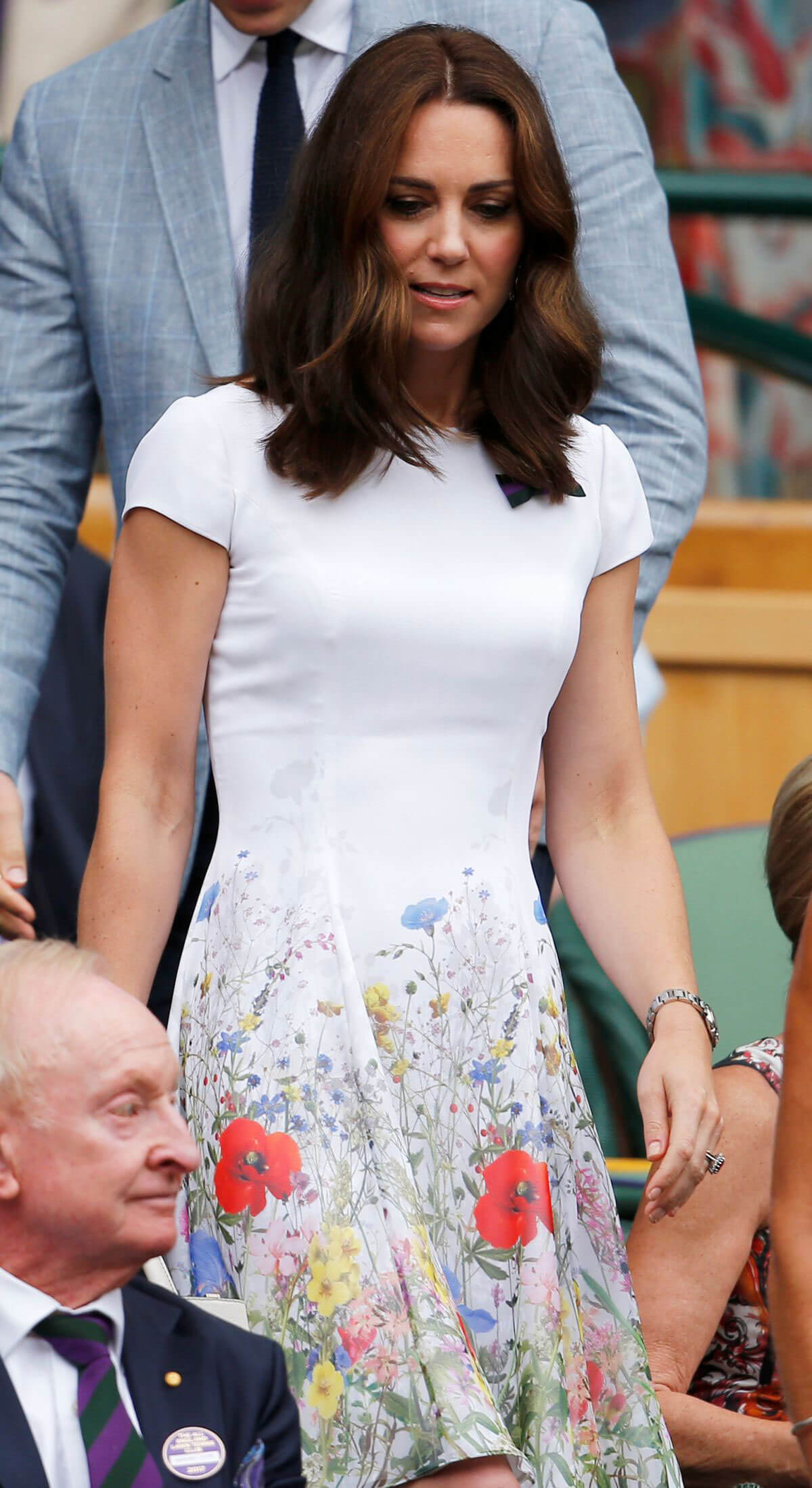 Kate Middleton Stills at Mens Singles Final at Wimbledon Tennis Championships in London
