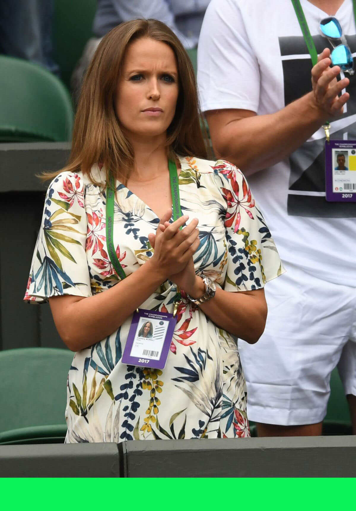 Kim Sears Stills at Wimbledon Championships in London