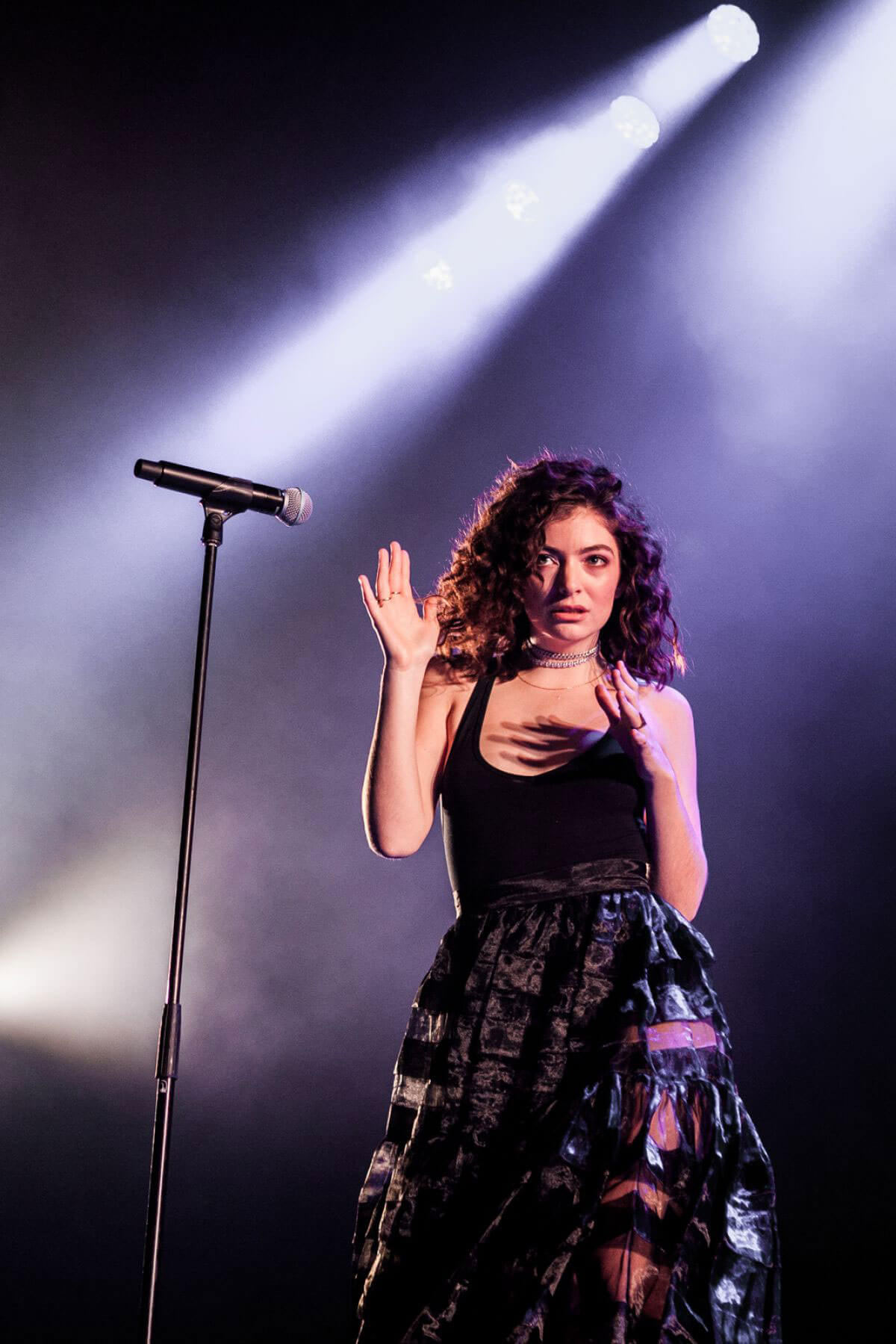 Lorde Stills Performs at Roskilde Festival in Denmark