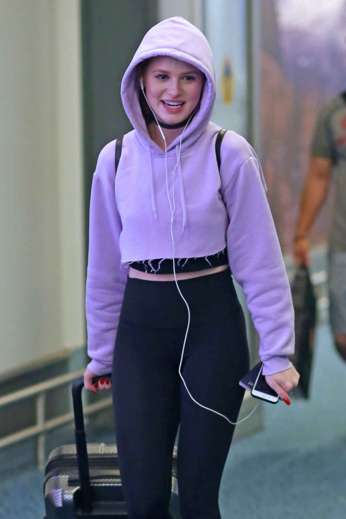 Madelaine Petsch Stills at Airport in Vancouver