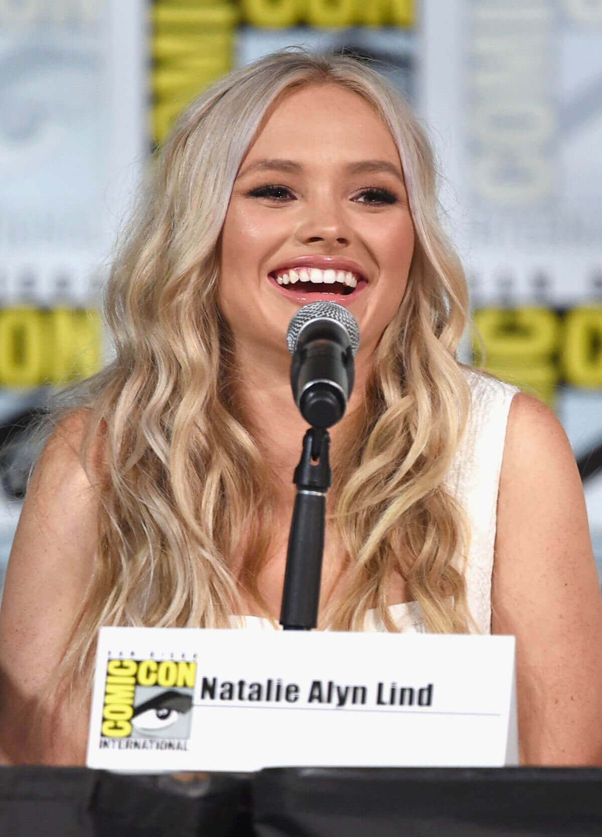 Natalie Alyn Lind Stills at The Gifted Party at Comic-con in San Diego