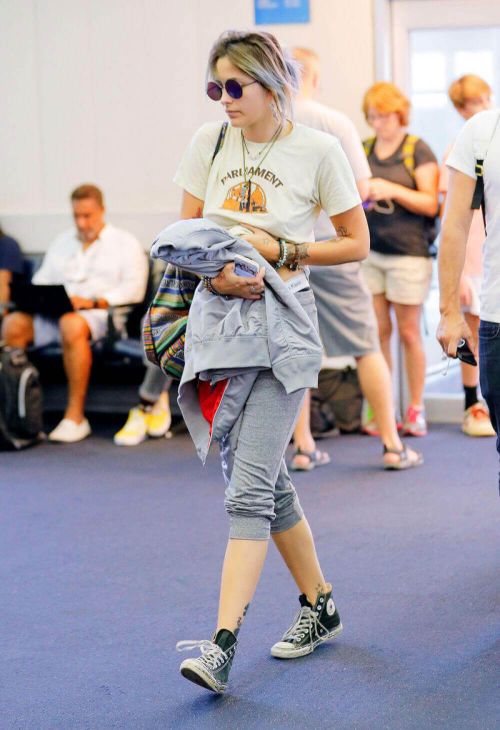 Paris Jackson Stills at JFK Airport in New York Images- 07/17/2017 5