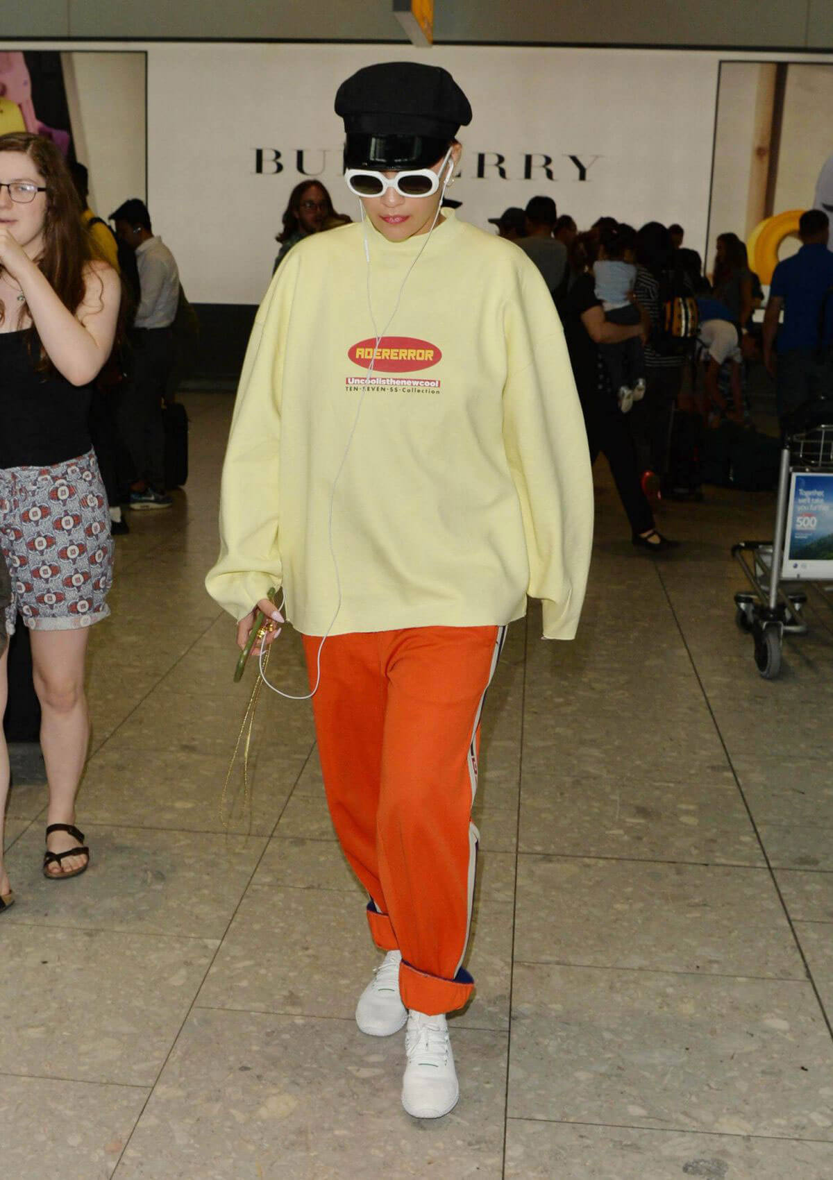 Rita Ora Stills at Heathrow Airport in London