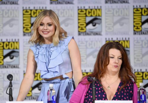 Rose McIver Stills at Izombie Panel at Comic-con in San Diego 1