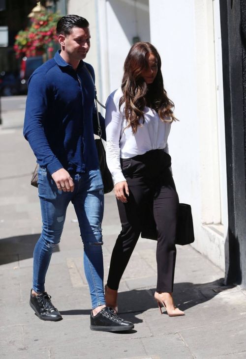 Vicky Pattison Stills at Hawksmoor Restaurant in London 3