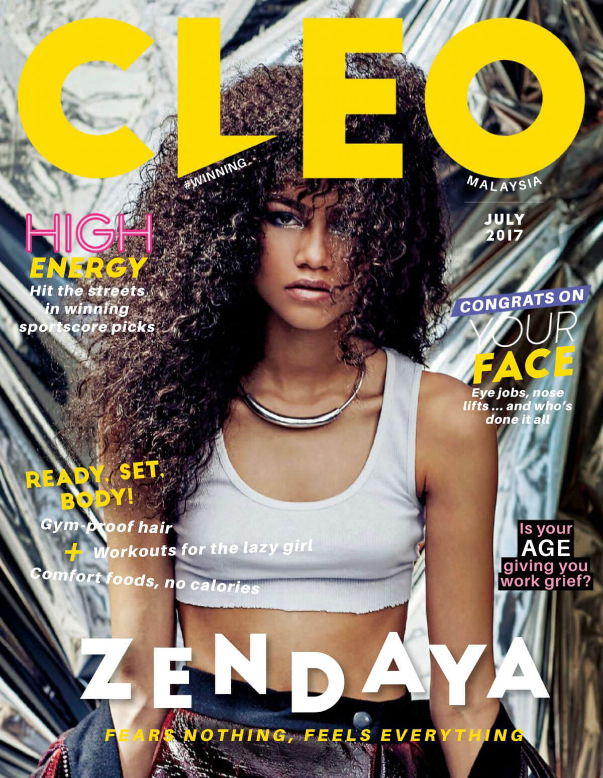 Zendaya in Ceo Magazine Photoshoot, Malaysia July 2017