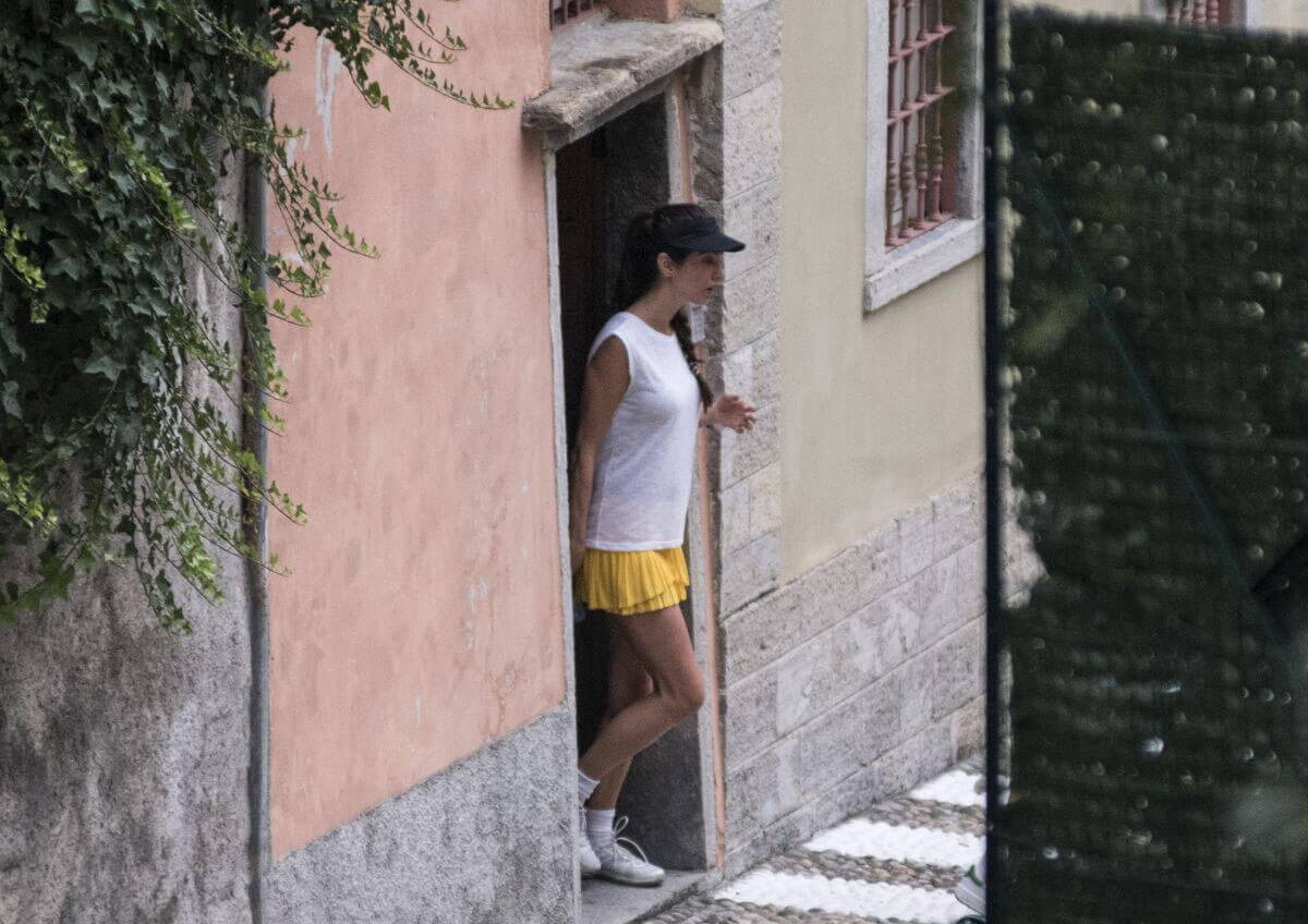 Amal Clooney Stills Out in Lake Como Images