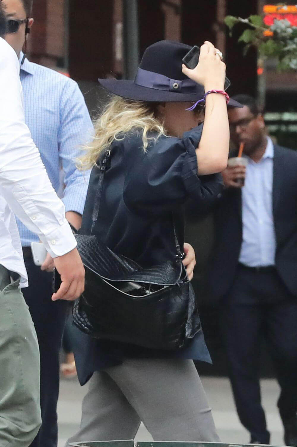Ashley Olsen Stills Leaves an Office in New York Photos