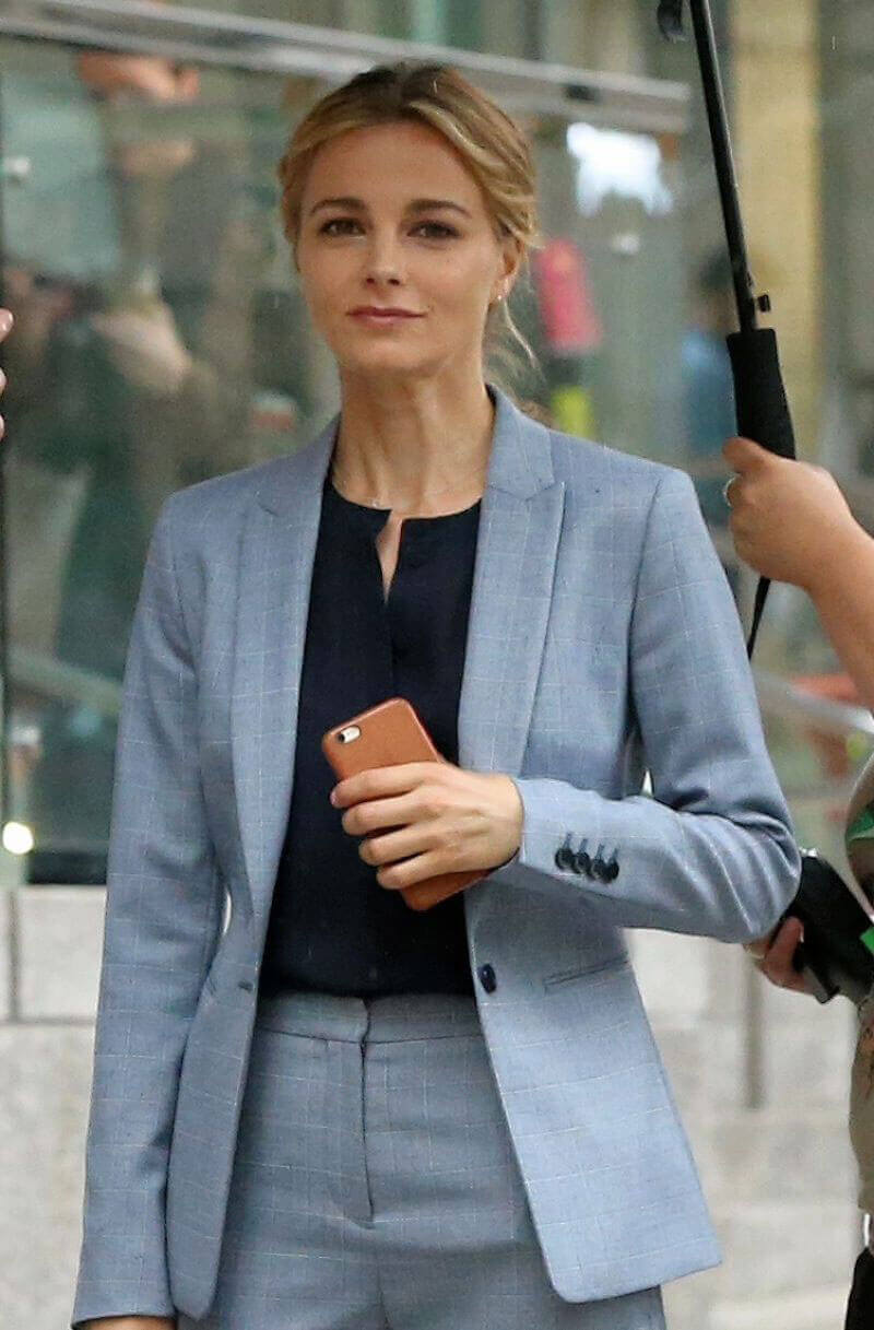 Bojana Novakovic Stills on the Set of Instinct in New York