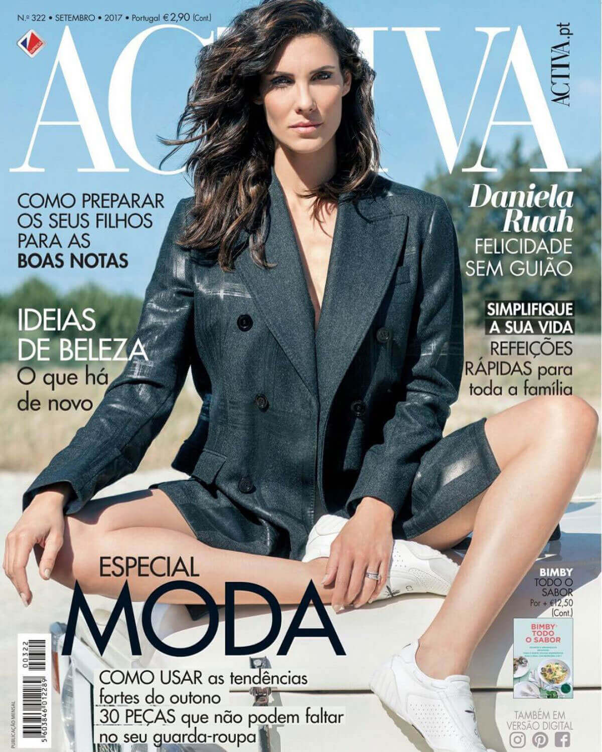 Daniela Ruah Stills in Revista Activa, September 2017 Photos