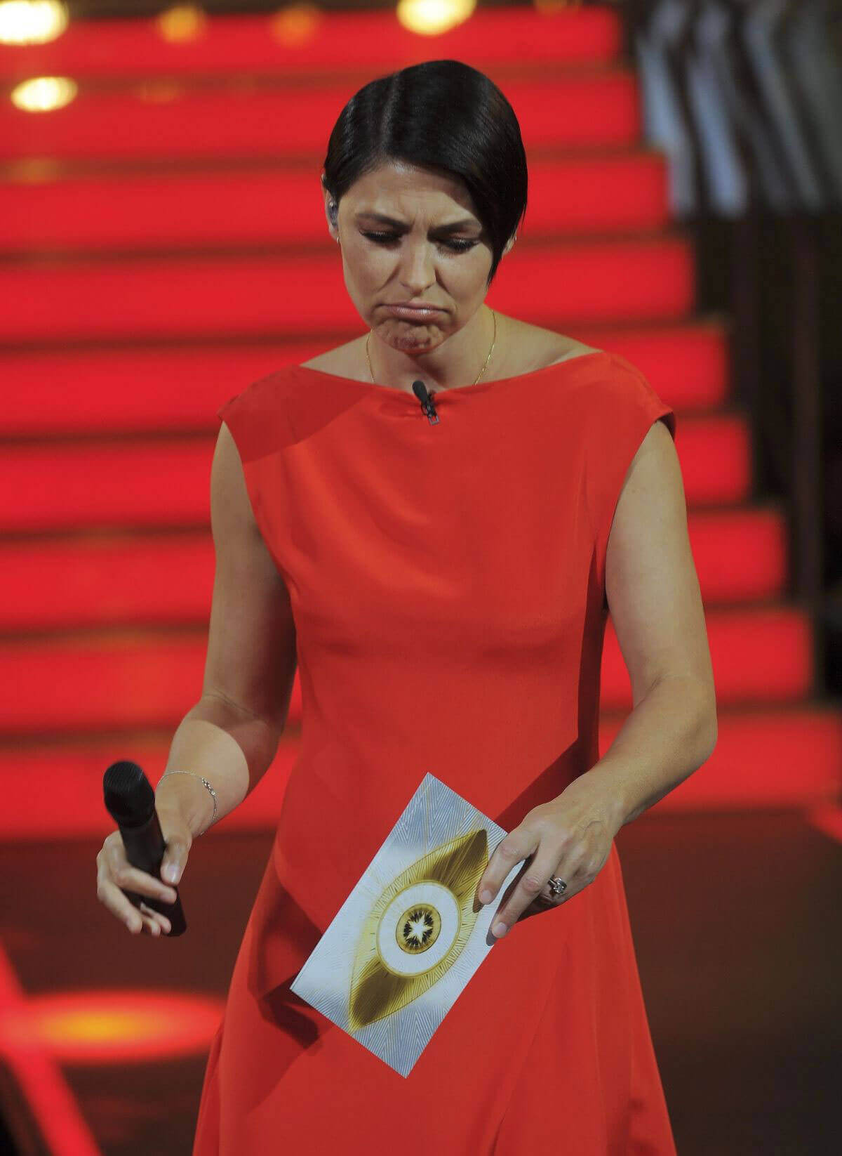 Emma Willis Stills at Celebrity Big Brother Live Eviction in London