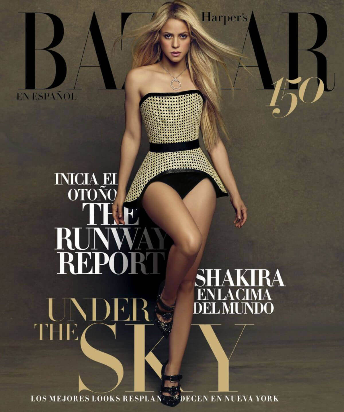 Shakira Photoshoot for Harpers Bazaar Magazine, Mexico August 2017