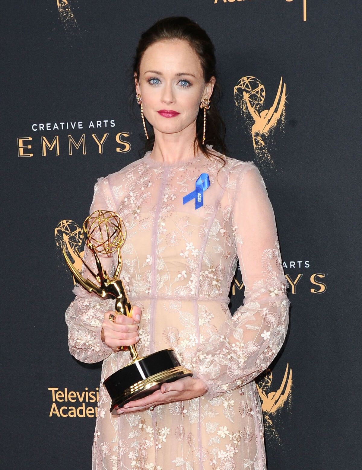 Alexis Bledel at Creative Arts Emmy Awards in Los Angeles