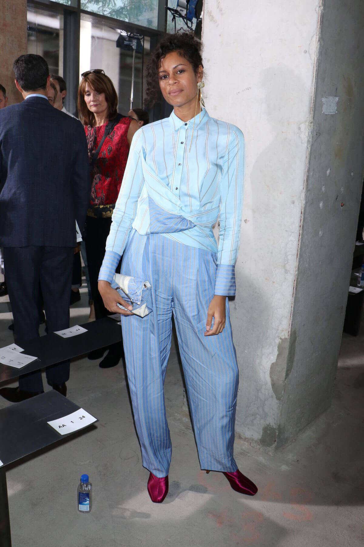 Aluna Francis at 3.1 Phillip Lim Fashion Show at New York Fashion Week
