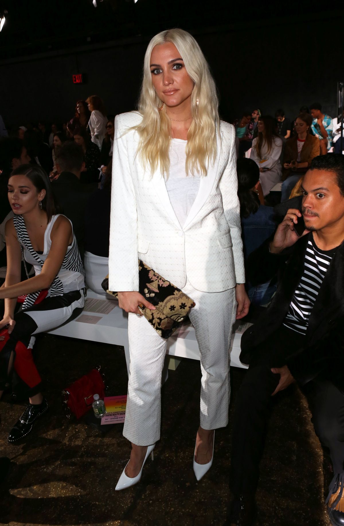 Ashlee Simpson at Zadig & Voltaire Fashion Show at New York Fashion Week