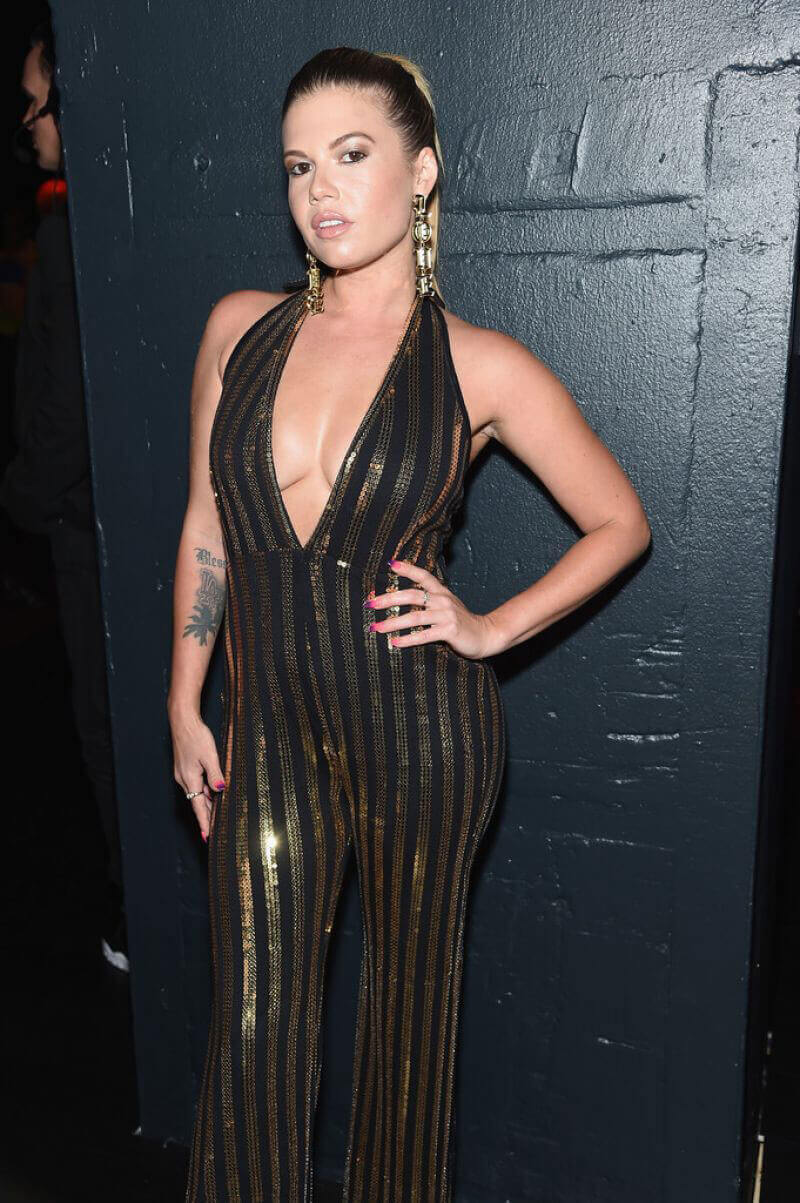 Chanel West Coast at The Blonds Fashion Show at New York Fashion Week
