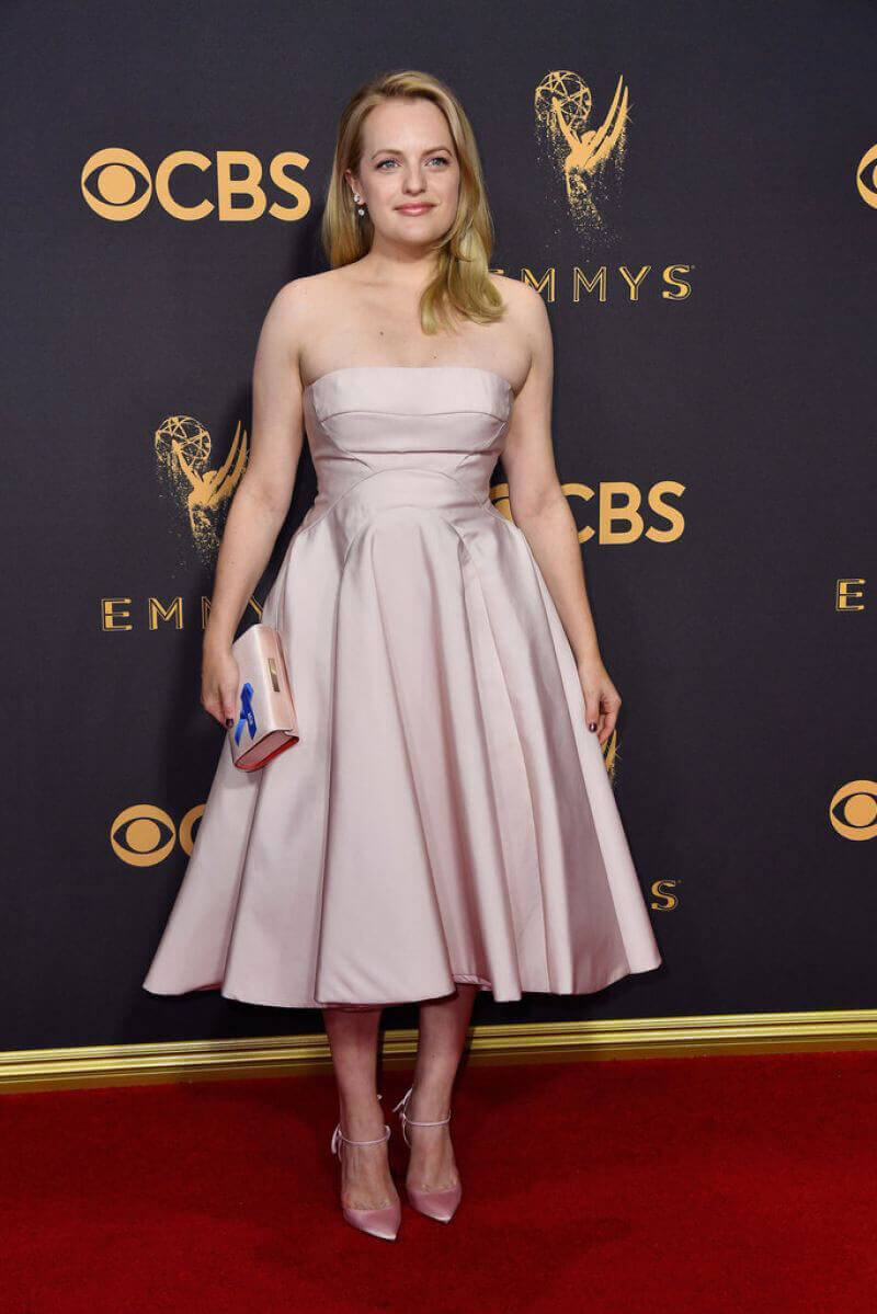 Elisabeth Moss Stills at 69th Annual Primetime Emmy Awards in Los Angeles