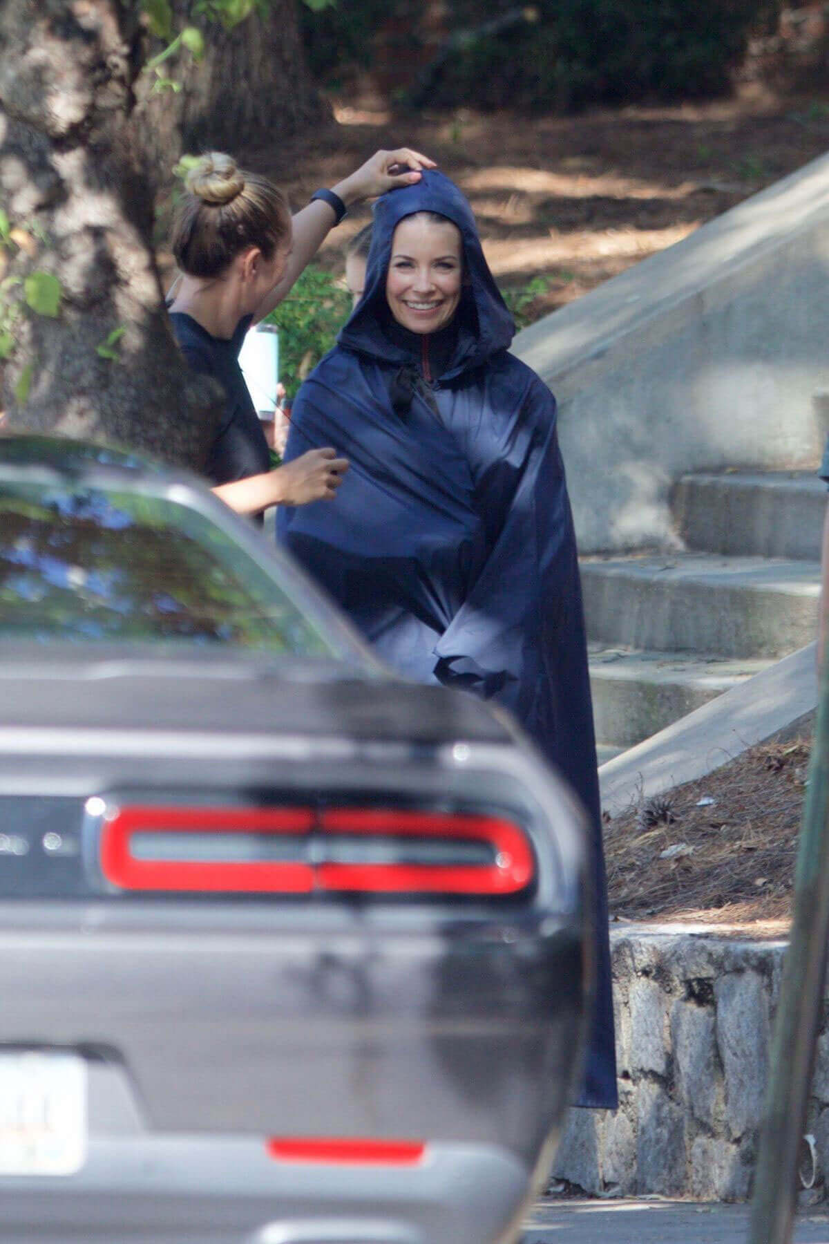 Evangeline Lilly Stills on The Set of 