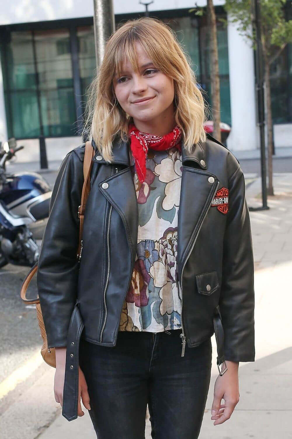 Gabrielle Aplin Stills Arrives at BBC Studio in London