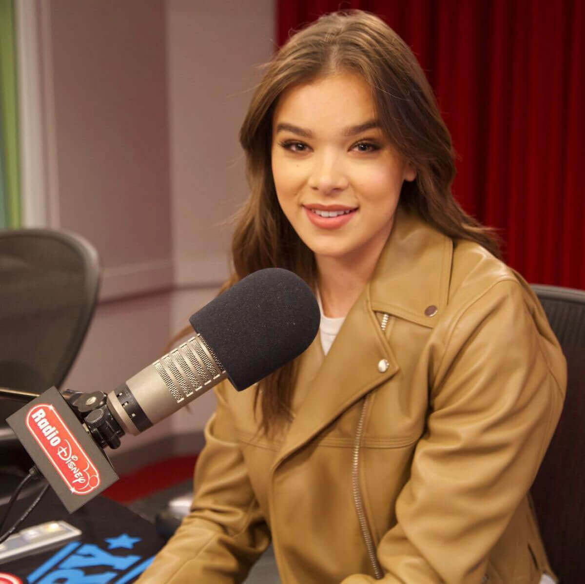 Hailee Steinfeld at an Interview with Radio Disney in Burbank