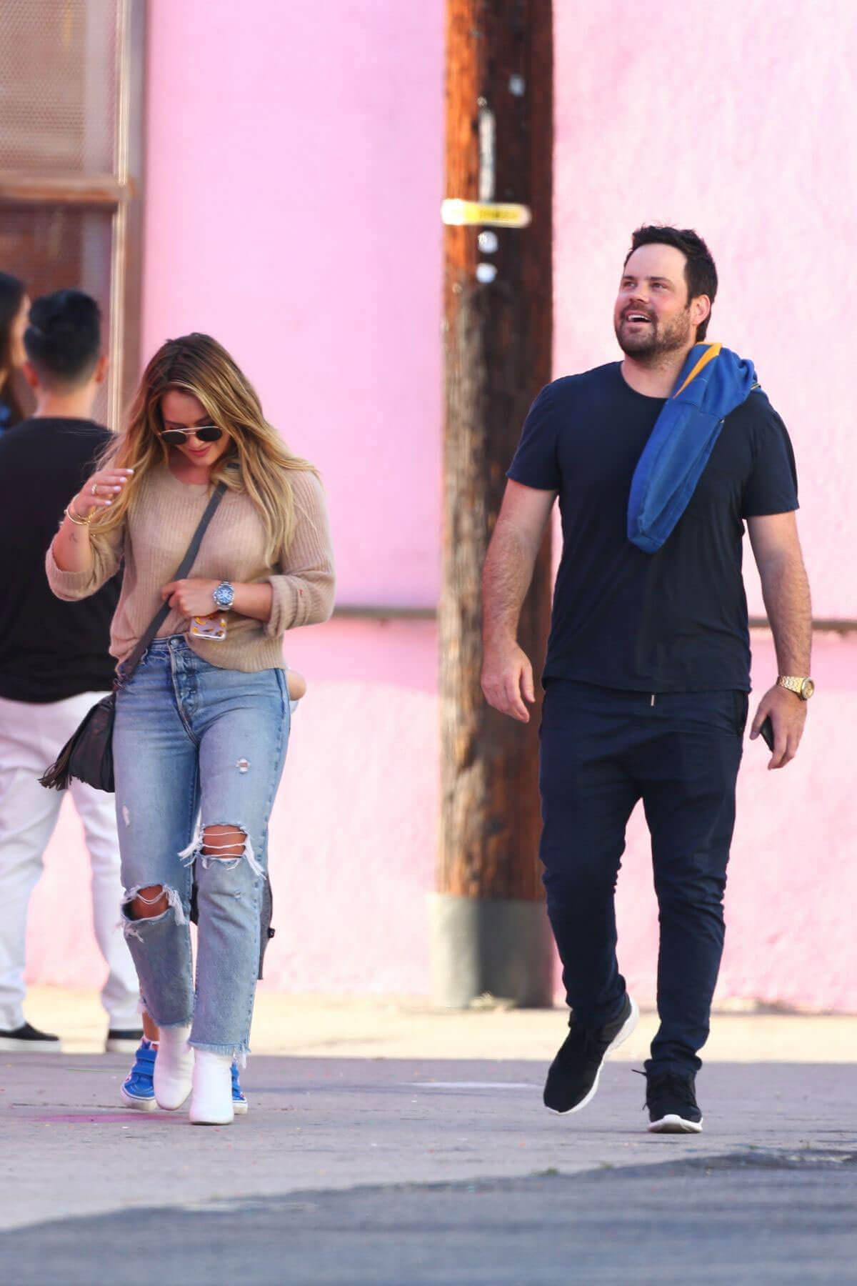 Hilary Duff and Mike Comrie Stills Out in Los Angeles