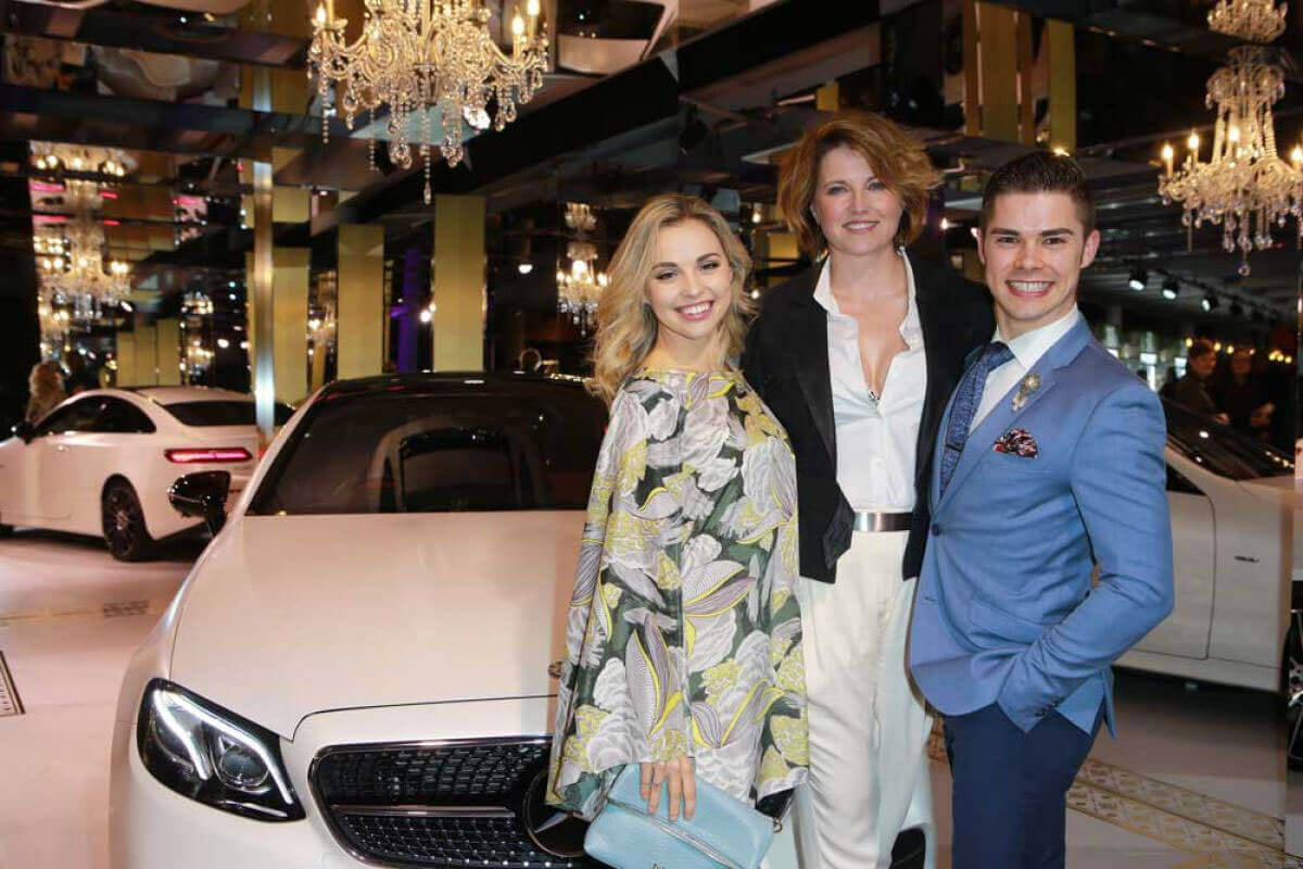 Lucy Lawless Stills at New Zealand Fashion Week