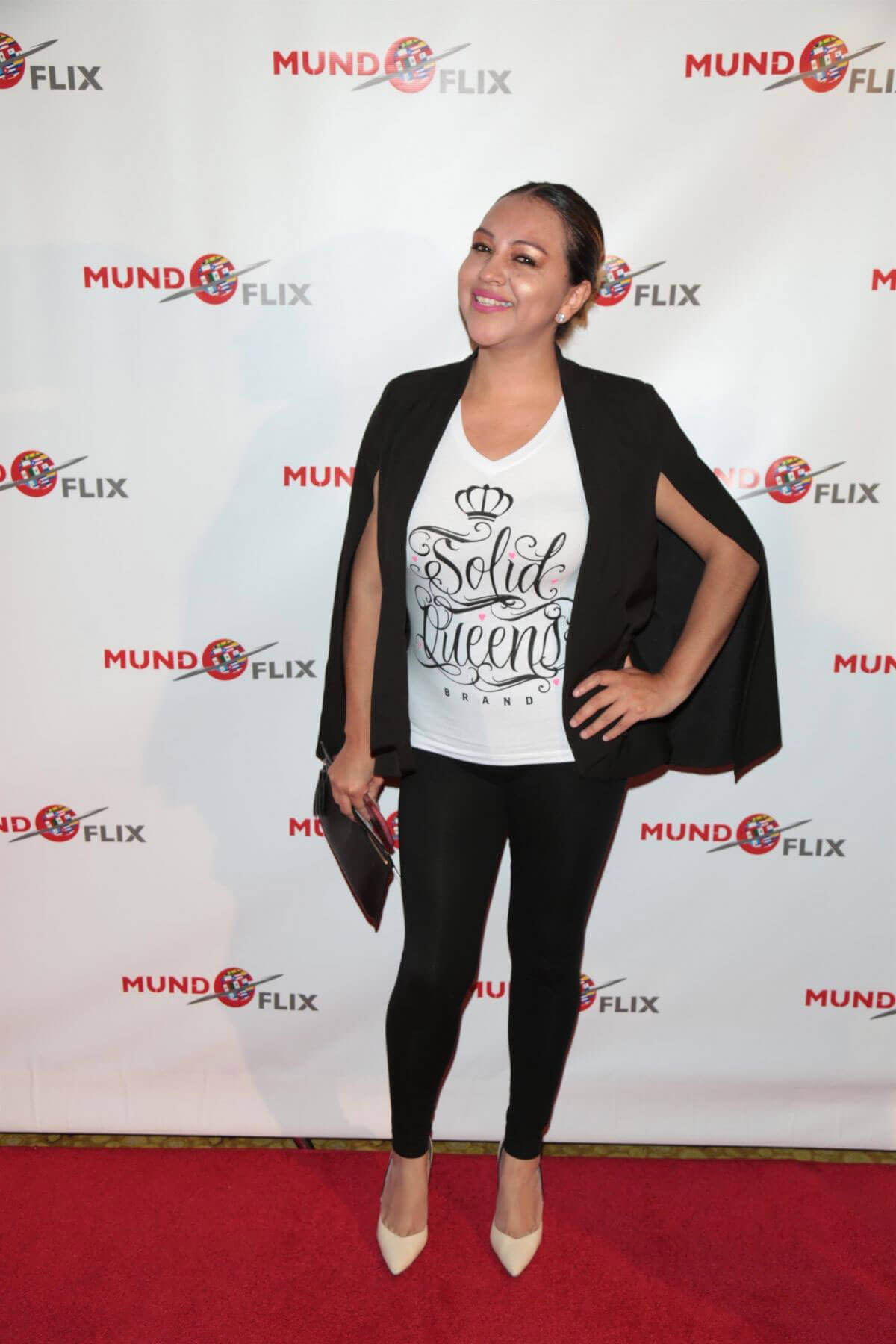 Marie Senghore Stills at MundoFlix Launch Party in Studio City