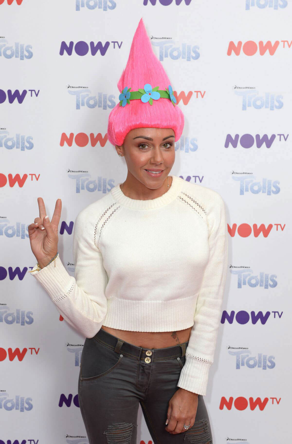 Michelle Heaton Stills at Now TV Pop-up Troll Beauty Salon VIP Launch in London