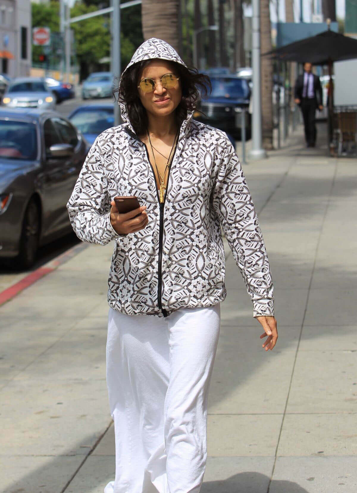 Michelle Rodriguez Out Shopping in Beverly Hills