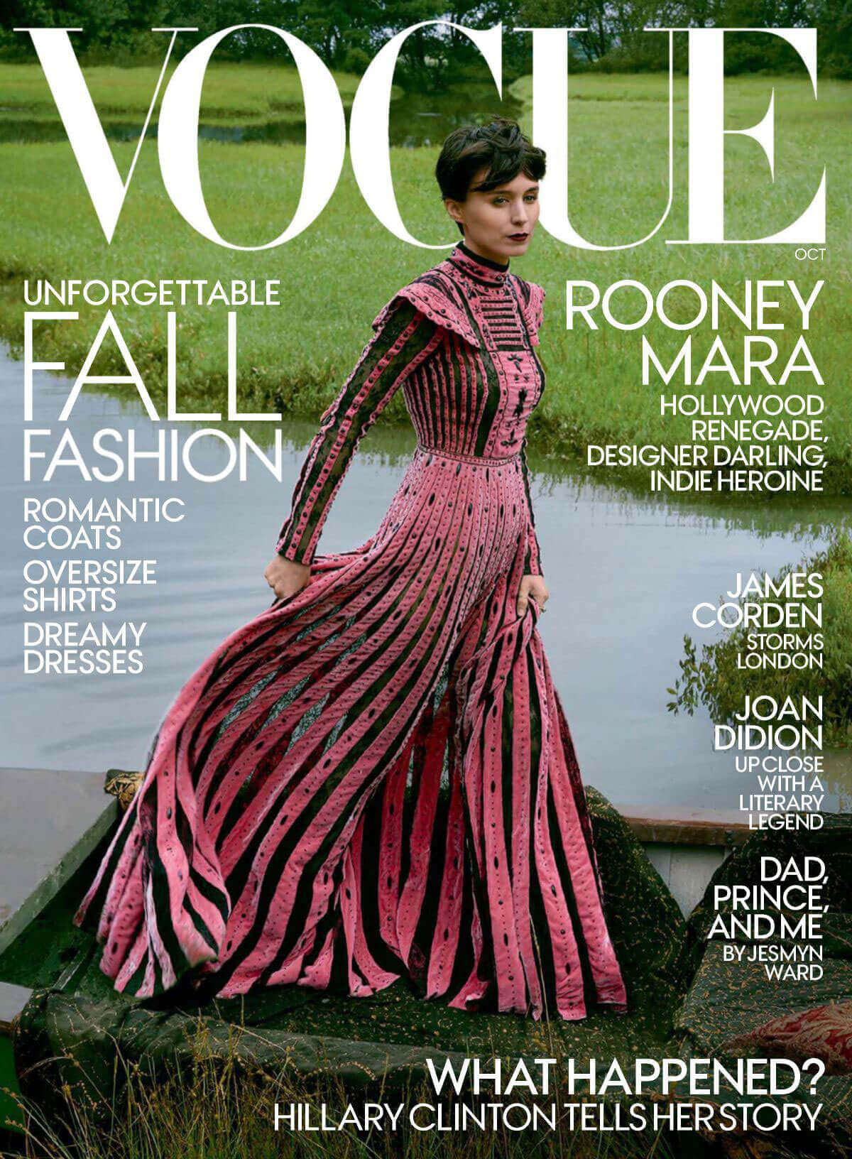 Rooney Mara Poses for Vogue Magazine US October 2017 Issue