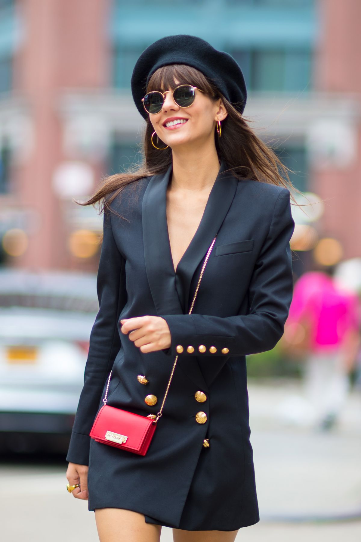Victoria Justice Shows Off Her Legs Out in New York City