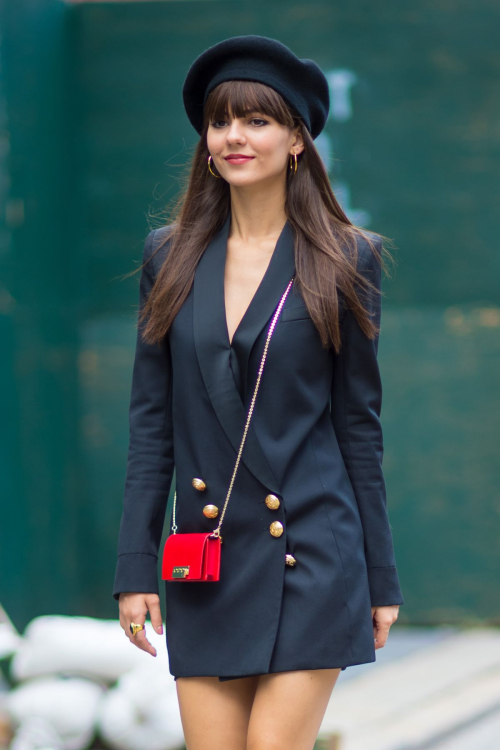 Victoria Justice Shows Off Her Legs Out in New York City 12
