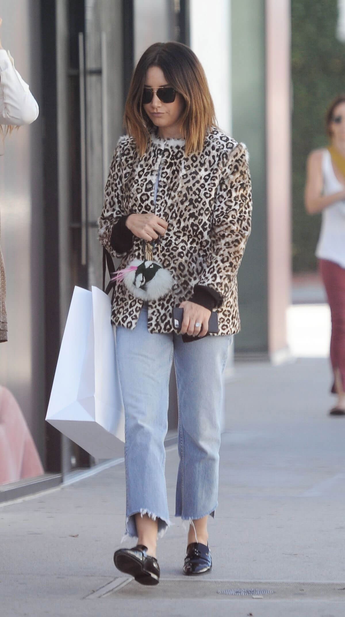 Ashley Tisdale Stills Shopping at Revolve Store in West Hollywood