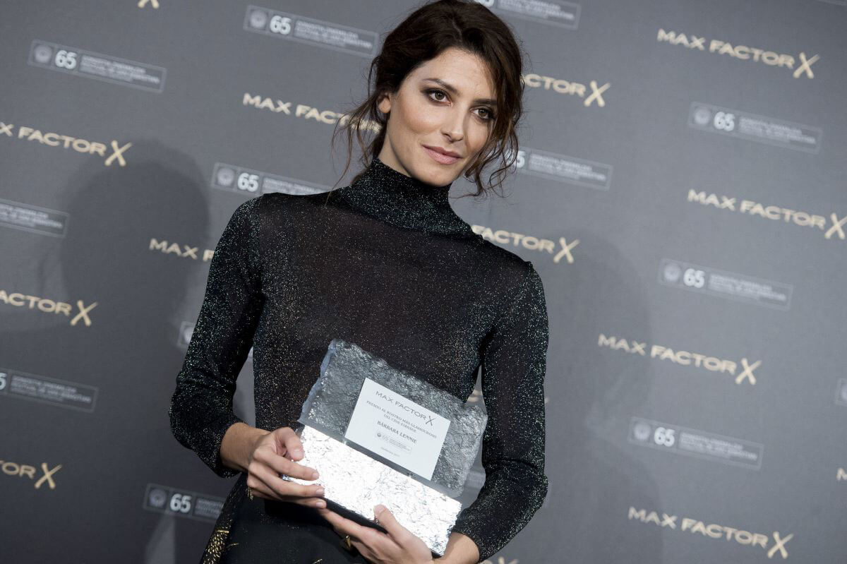 Barbara Lennie Stills at Wins the Max Factor Award in San Sebastian