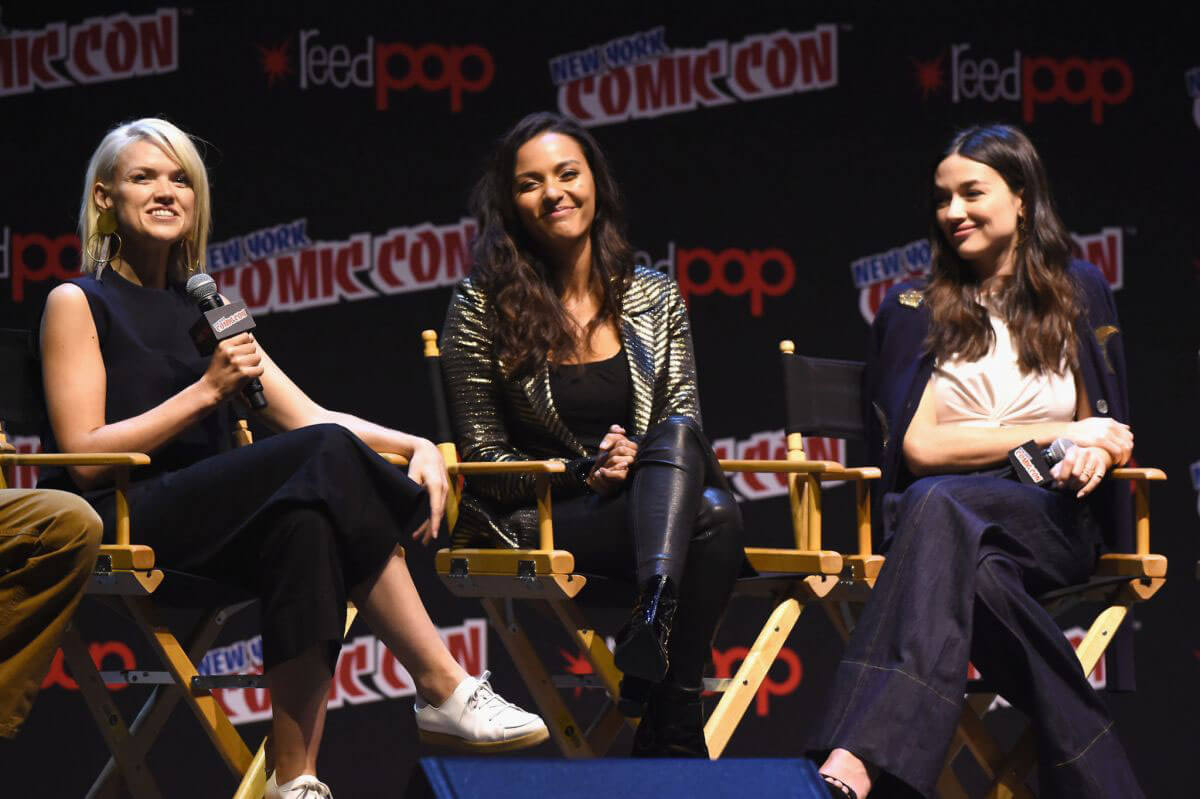 Erin Richards Stills "Gotham" Panel at New York Comic Con