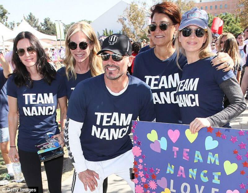 Renee Zellweger and Courteney Cox Stills at Annual LA County Walk to Defeat ALS