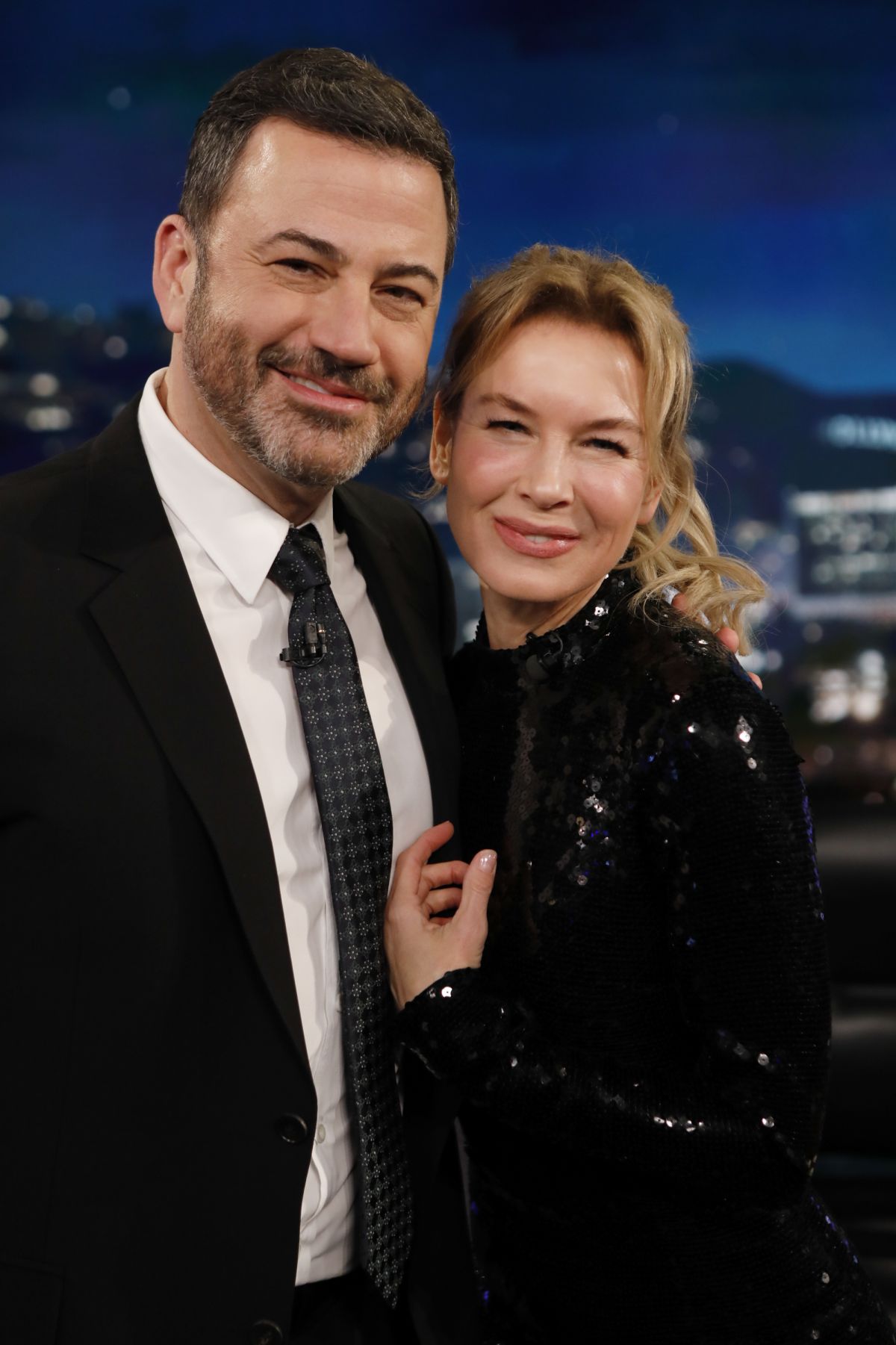 Renee Zellweger Stills at Jimmy Kimmel Live! in Los Angeles