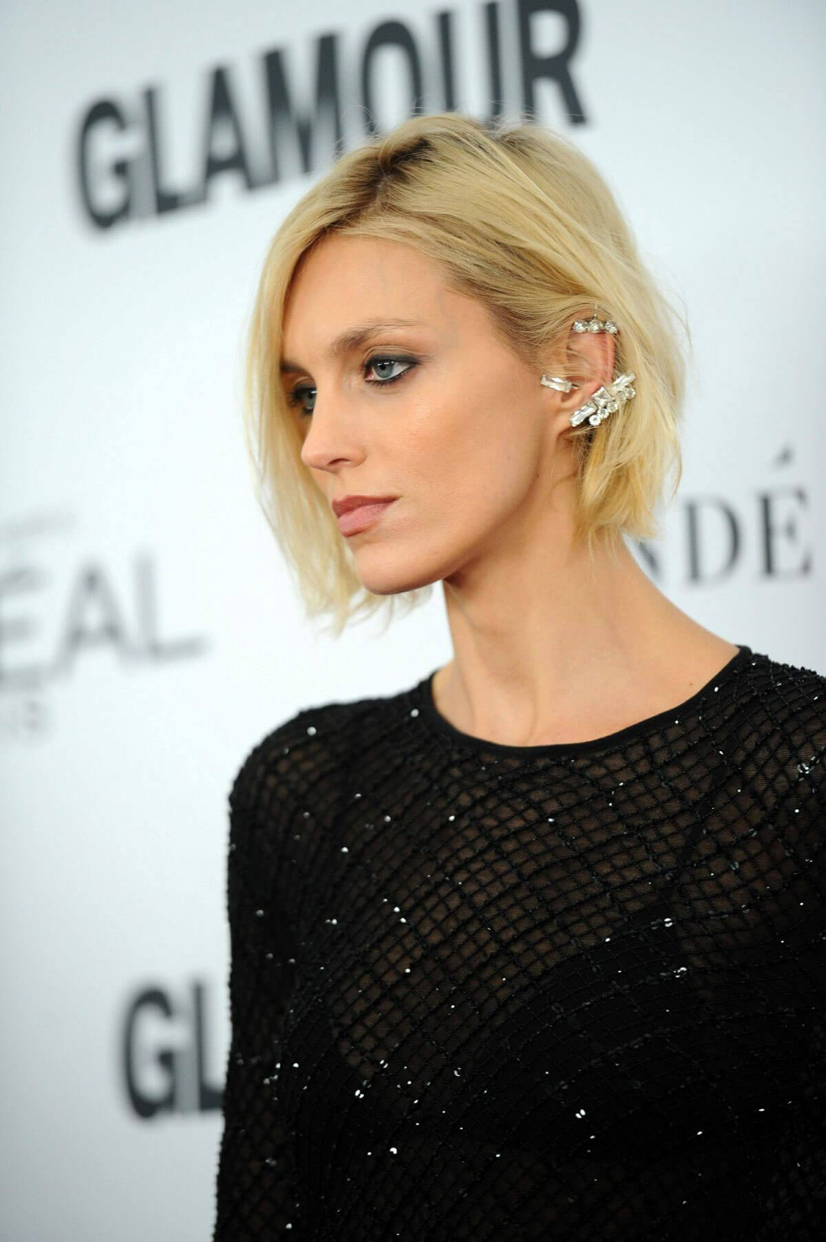 Anja Rubik Stills at Glamour Women of the Year Summit in New York