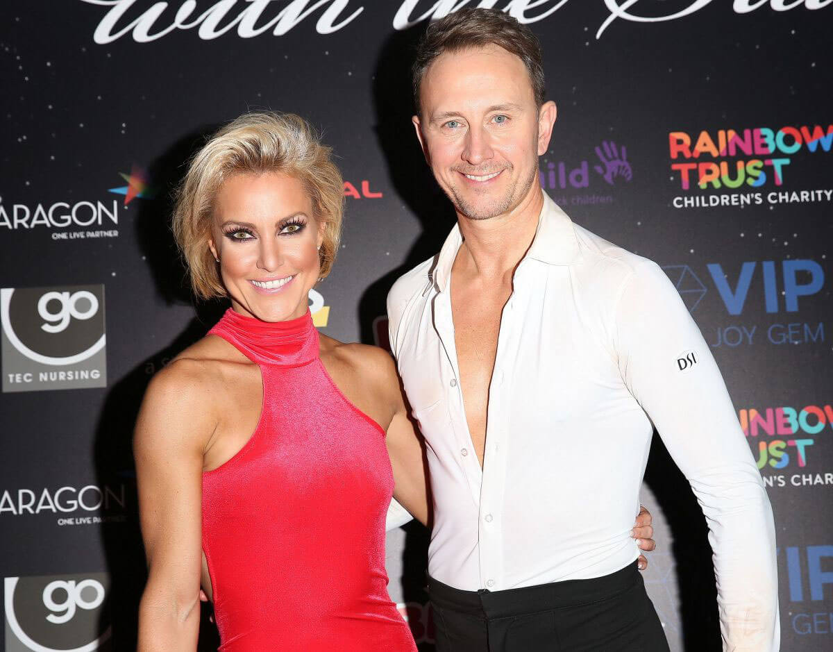 Australian Ballroom Dancer Natalie Lowe Stills at An Evening with the Stars in London