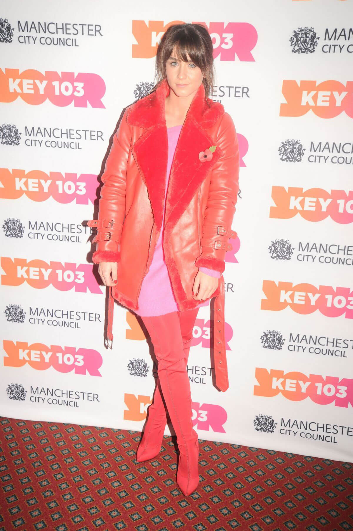 Brooke Vincent Stills at Xmas Switch On in Manchester