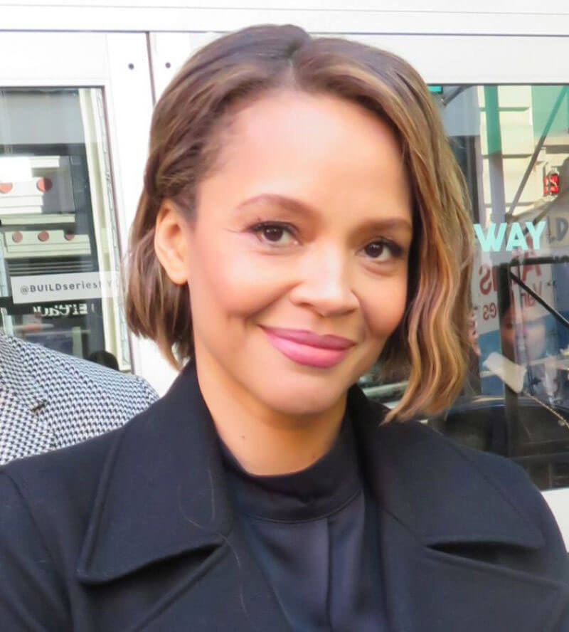 Carmen Ejogo Stills Leaves AOL Build in New York Photos